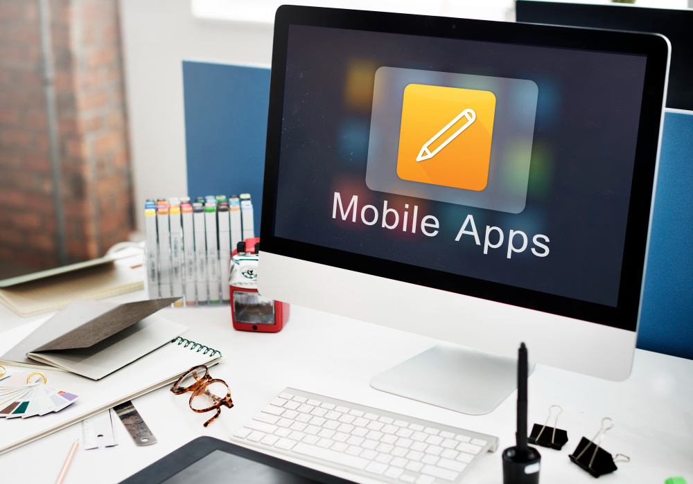 mobile app store listing optimized for downloads