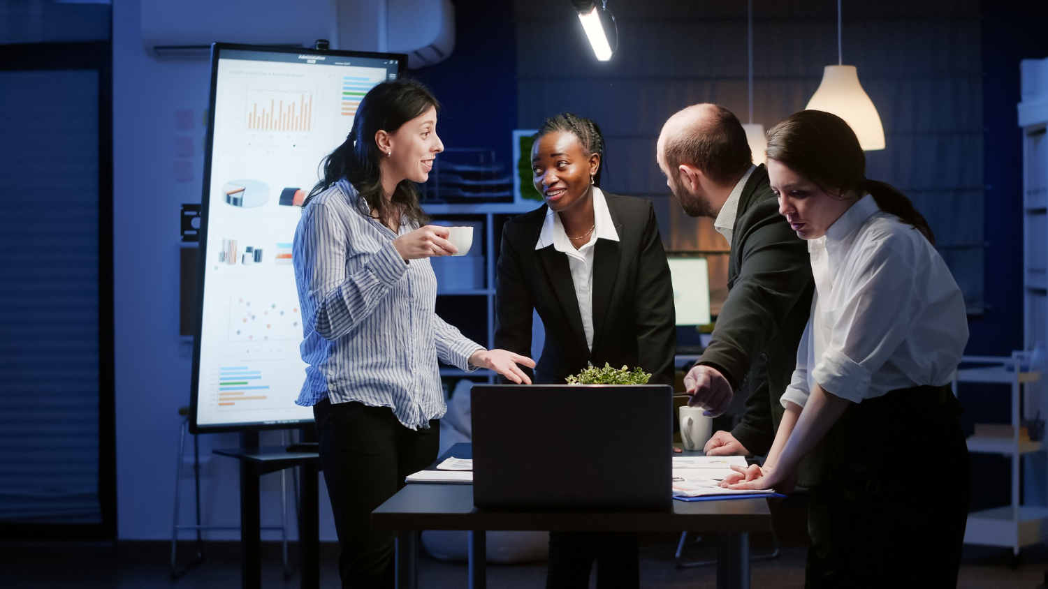 business team planning an AI automation roadmap