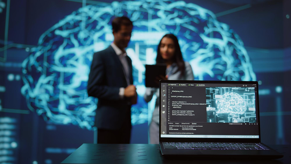 business reviewing AI data privacy and compliance policies