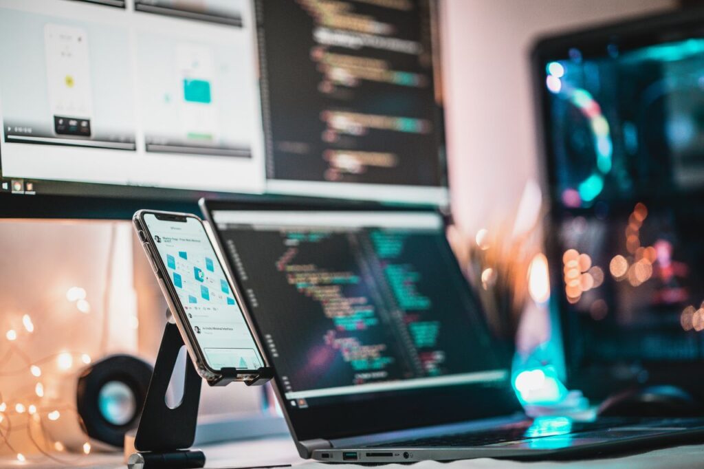 startup team choosing a technology stack for their product